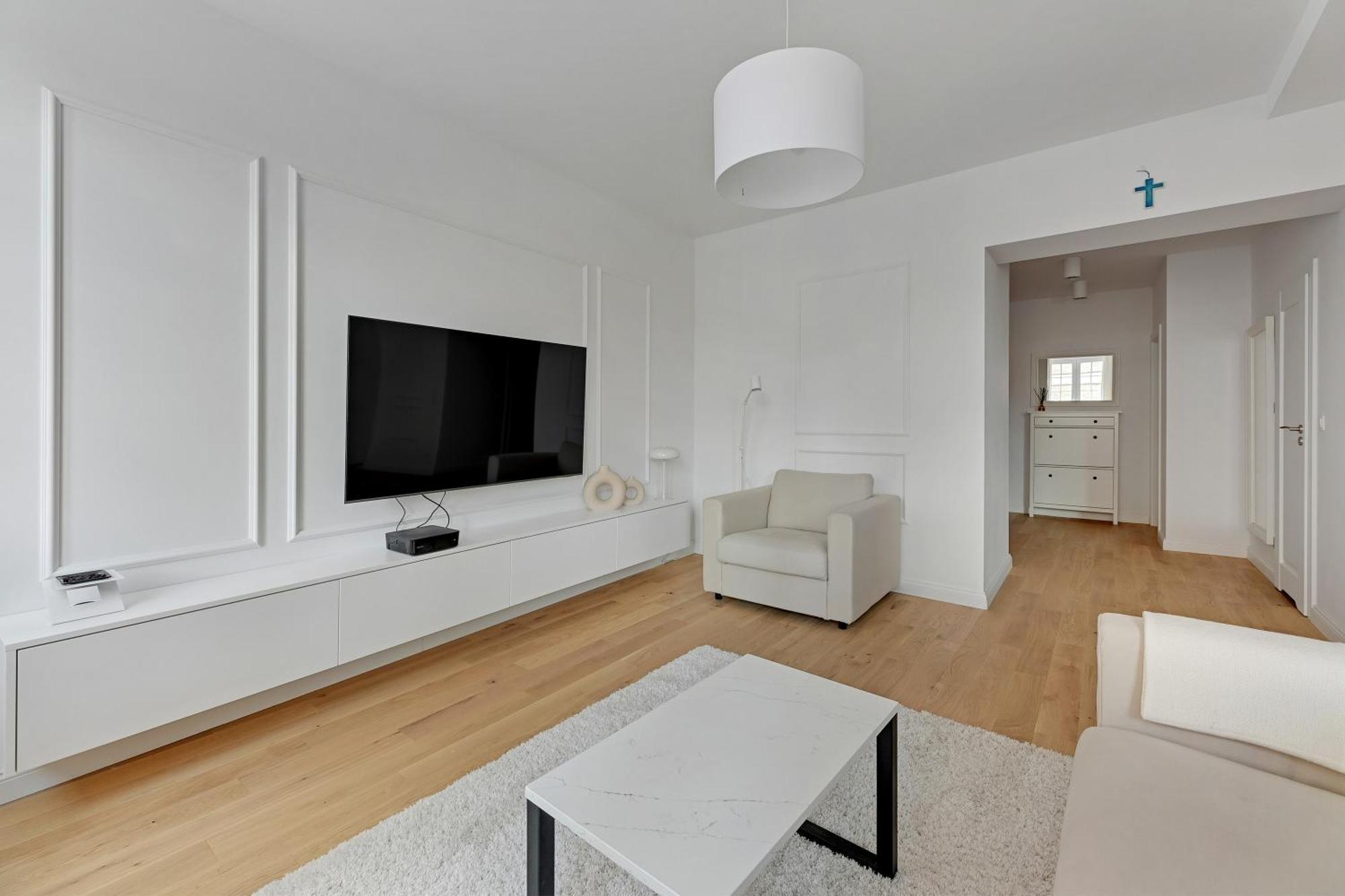 Apartment Wave White Pearl In Gdansk